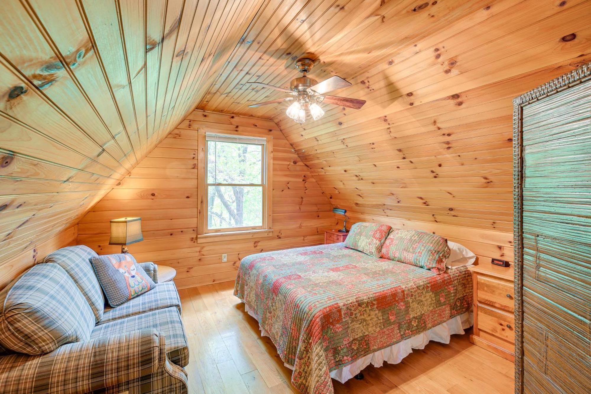 Quaint Blue Ridge Cabin Rental With On-Site Stream! Sparta Exteriör bild