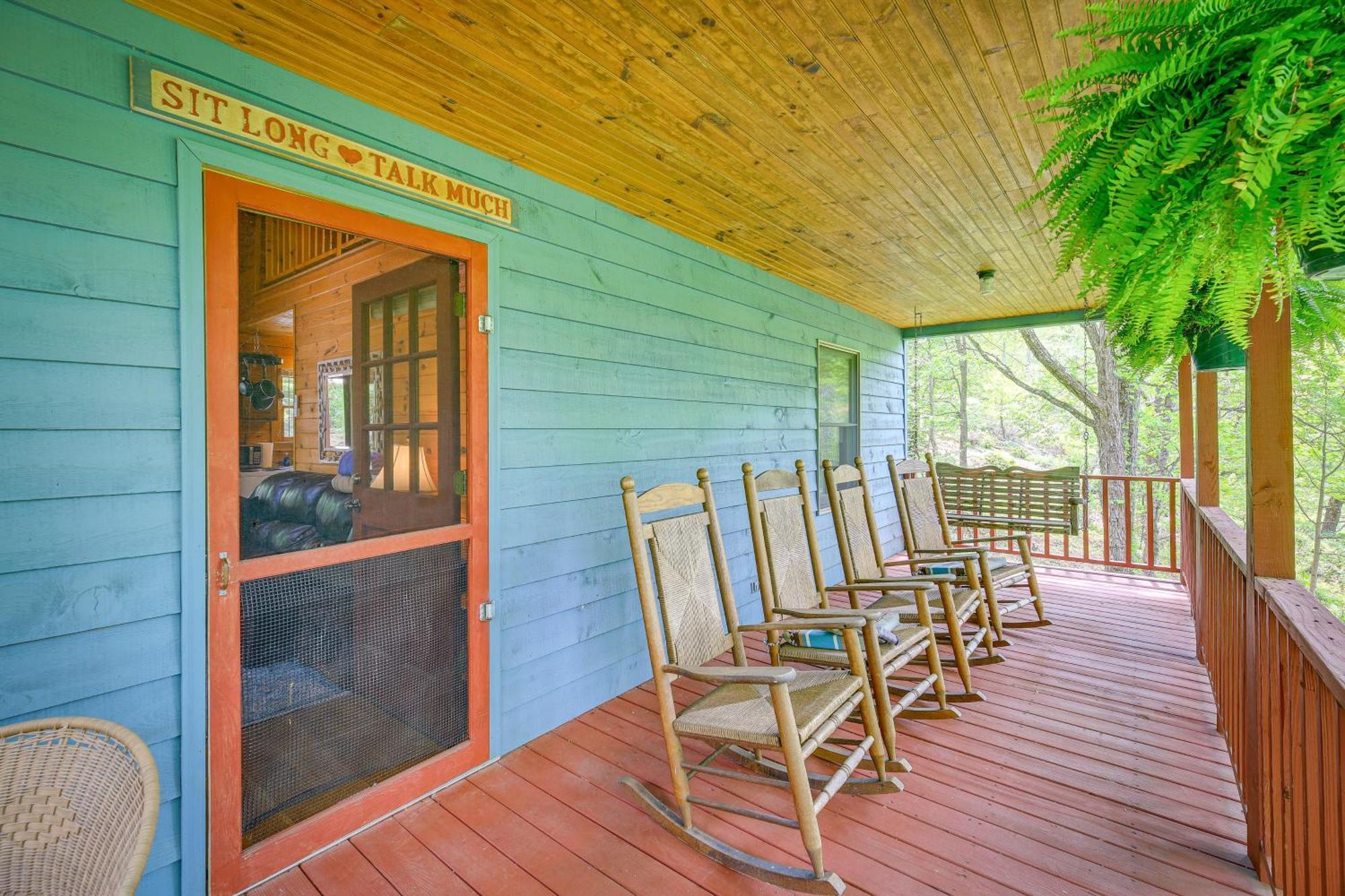 Quaint Blue Ridge Cabin Rental With On-Site Stream! Sparta Exteriör bild